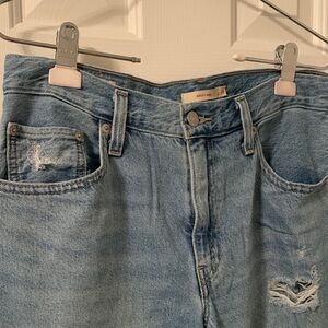 Levi Baggy Dad Blue Denim Jeans